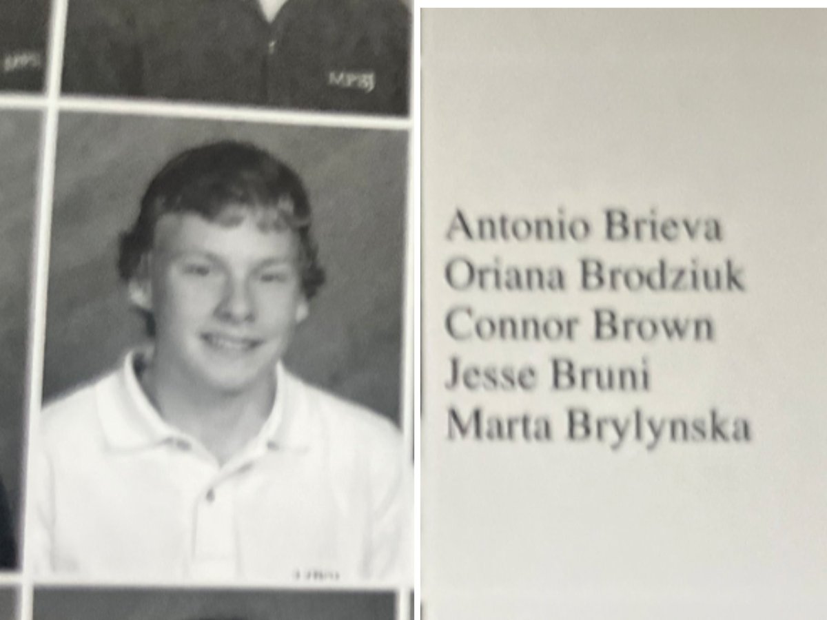Luke__Duke__'s tweet photo. My mom found my old high school year books. Knowing I went to school a few NHLers I asked for photos. 
Hey @EdmontonOilers and @FlaPanthers, look are these prospects on your squads now
@FriedgeHNIC @DarrenDreger @reporterchris @EdmontonJack @goldieonice #LetsGoOilers https://t.co/2hAO0MHv7i