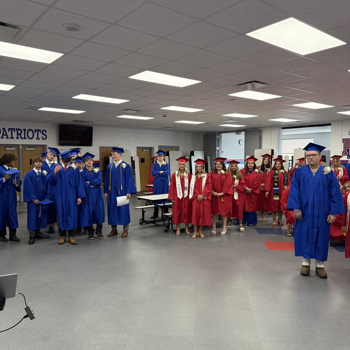 PHPatriotsHS's tweet image. Congratulations to the Class of 2025!!! #PHStrong