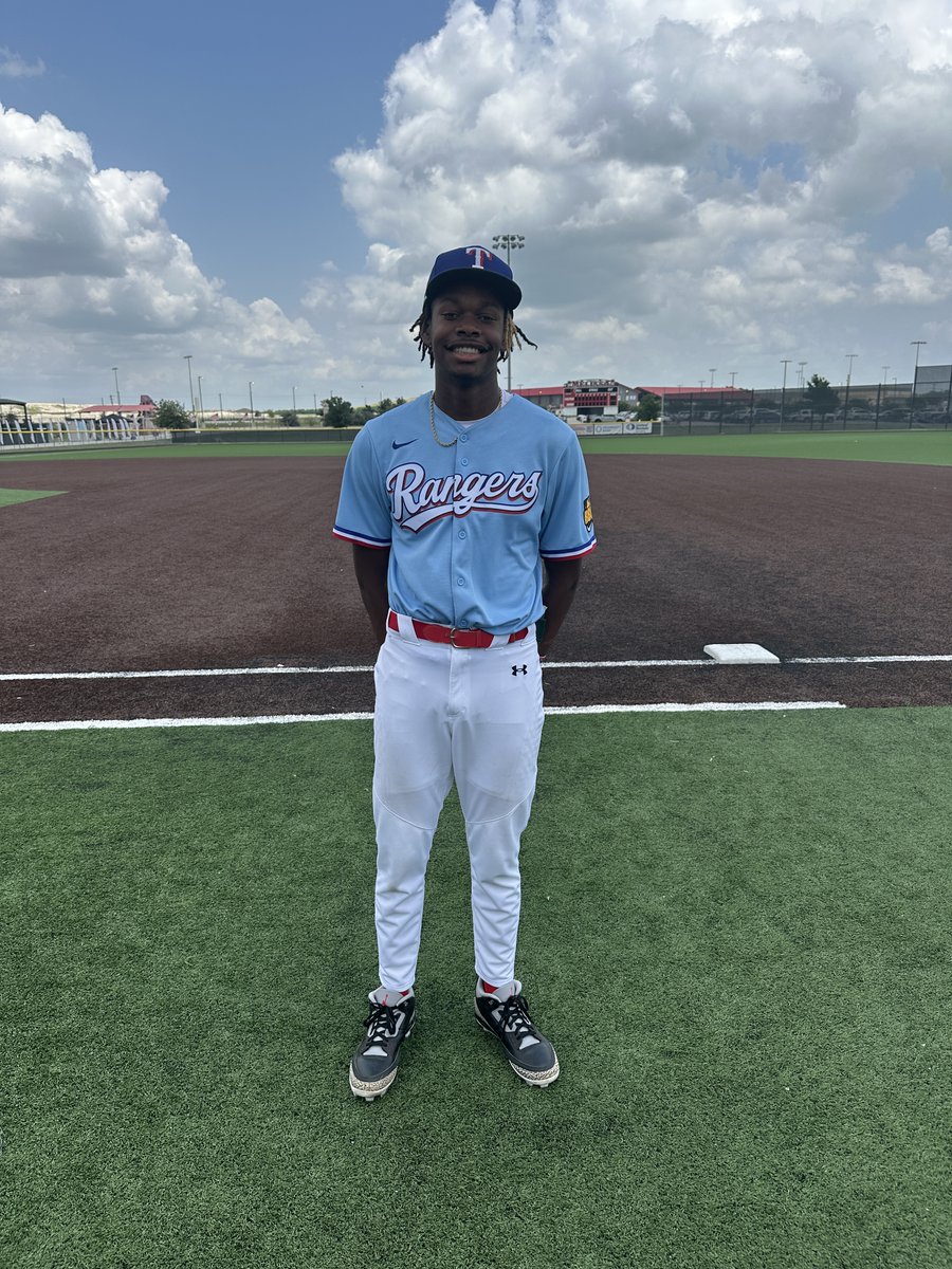 F: <a href="/RangersYA/">Texas Rangers Youth Academy</a> 15U 9, Ft. Worth Cats Black 7
PoG: <a href="/RojasMark15/">Mark Rojas</a>  2-3, 3B, 5 RBI
Pitcher: <a href="/bcgilbert2028/">Bryson Gilbert</a> 3.1 IP, 4 K, ER