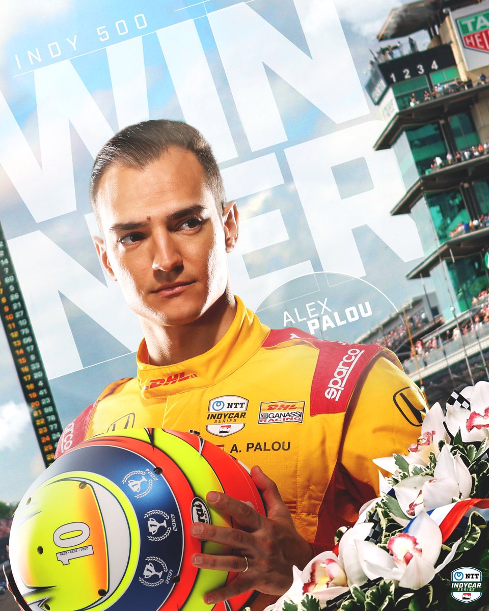 Spanish Grand Prix 🇪🇸 (@spanishgp_) on Twitter photo HISTORIA DEL AUTOMOVILISMO ESPAÑOL 🇪🇸
¡ALEX PALOU GANA LA 109ª EDICIÓN DE LAS 500 MILLAS DE INDIANÁPOLIS! 😱
👉🏻 Se convierte así en el primer piloto español en lograr la victoria en la #Indy500
¡Enhorabuena <a href="/AlexPalou/">Alex Palou Montalbo</a>! 🙌🏻 HISTORIA DEL AUTOMOVILISMO ESPAÑOL 🇪🇸
¡ALEX PALOU GANA LA 109ª EDICIÓN DE LAS 500 MILLAS DE INDIANÁPOLIS! 😱
👉🏻 Se convierte así en el primer piloto español en lograr la victoria en la #Indy500
¡Enhorabuena <a href="/AlexPalou/">Alex Palou Montalbo</a>! 🙌🏻