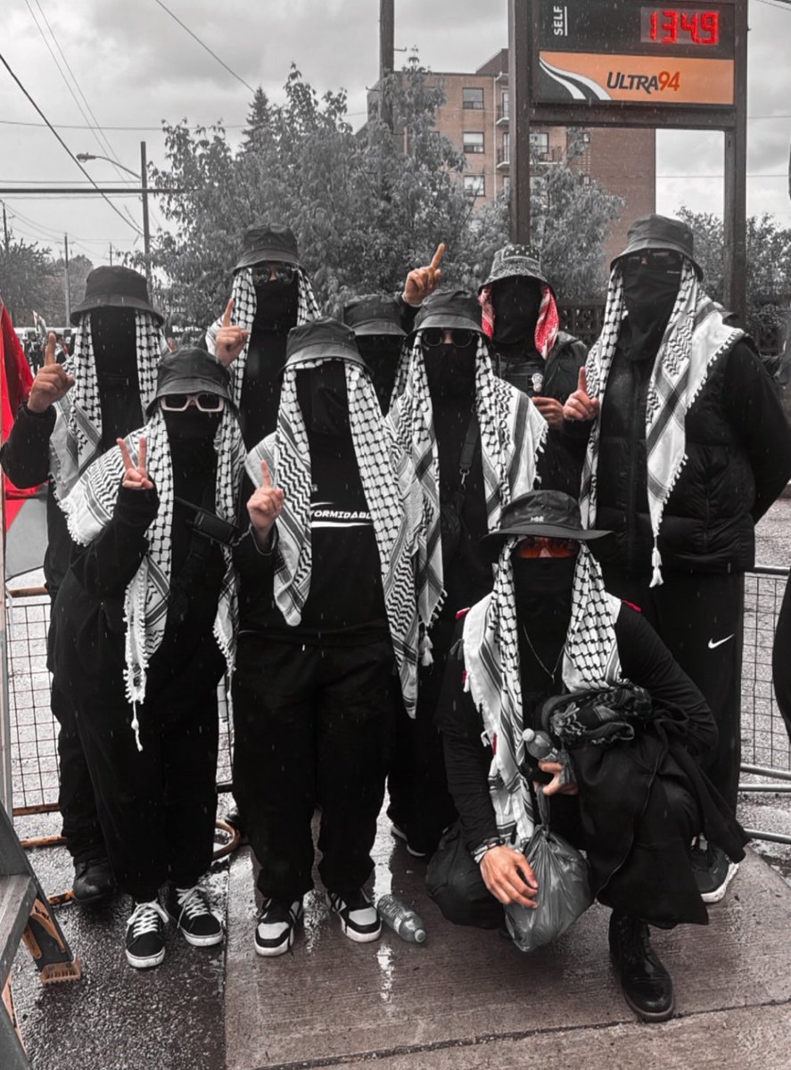 Leviathan (@l3v1at4an) on Twitter photo These are the people <a href="/TorontoPolice/">Toronto Police</a> <a href="/TPSOperations/">Toronto Police Operations</a> allowed to crash a peaceful Walk With Israel in Toronto that had legal city permits.
The preferred crowd of Canadian law enforcement 2-tier policing. These are the people <a href="/TorontoPolice/">Toronto Police</a> <a href="/TPSOperations/">Toronto Police Operations</a> allowed to crash a peaceful Walk With Israel in Toronto that had legal city permits.
The preferred crowd of Canadian law enforcement 2-tier policing.