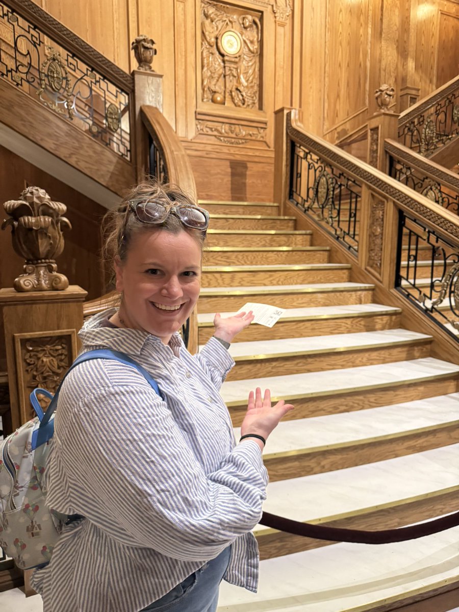 I went to the Titanic Artifact Exhibition in Boston today!