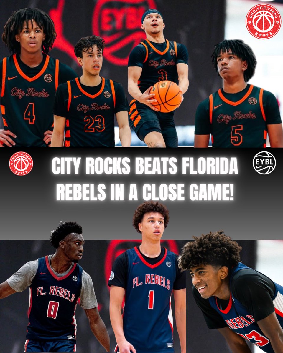 Undiscovered Recruits (@undiscoverhoops) on Twitter photo Florida Rebels (FL)
📌Donovan Williams Jr (@Dwjr_0) 2026 Florida Rebels (FL) 6’3 G ~ 18PTS, 3 REB, 4AST.
📌Landyn Colyer (@LandynColyer) 2026 Florida Rebels (FL) 6’5 G ~ 9PTS, 3 REB.
📌Michael Madueme (<a href="/MaduemeMichael/">Michael Madueme</a>) 2026 Florida Rebels (FL) 6’4 G ~ 9PTS, 3 REB, 3AST. Florida Rebels (FL)
📌Donovan Williams Jr (@Dwjr_0) 2026 Florida Rebels (FL) 6’3 G ~ 18PTS, 3 REB, 4AST.
📌Landyn Colyer (@LandynColyer) 2026 Florida Rebels (FL) 6’5 G ~ 9PTS, 3 REB.
📌Michael Madueme (<a href="/MaduemeMichael/">Michael Madueme</a>) 2026 Florida Rebels (FL) 6’4 G ~ 9PTS, 3 REB, 3AST.