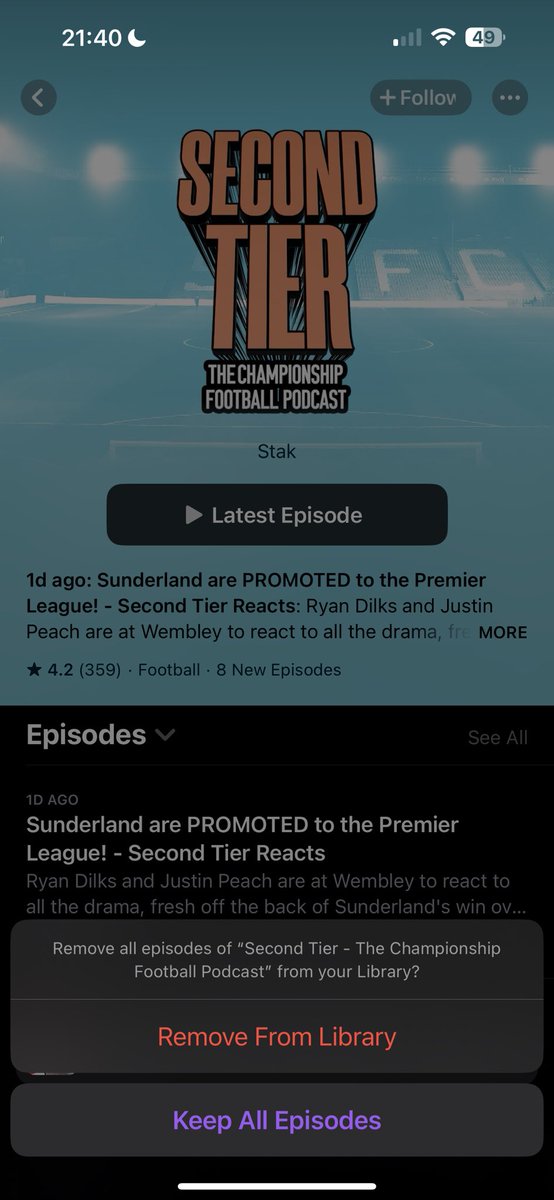 MarcusNeilBrown's tweet photo. That lovely feeling of being promoted unfollowing the second tier 😁🔴⚪️ https://t.co/blBB2NLlR2