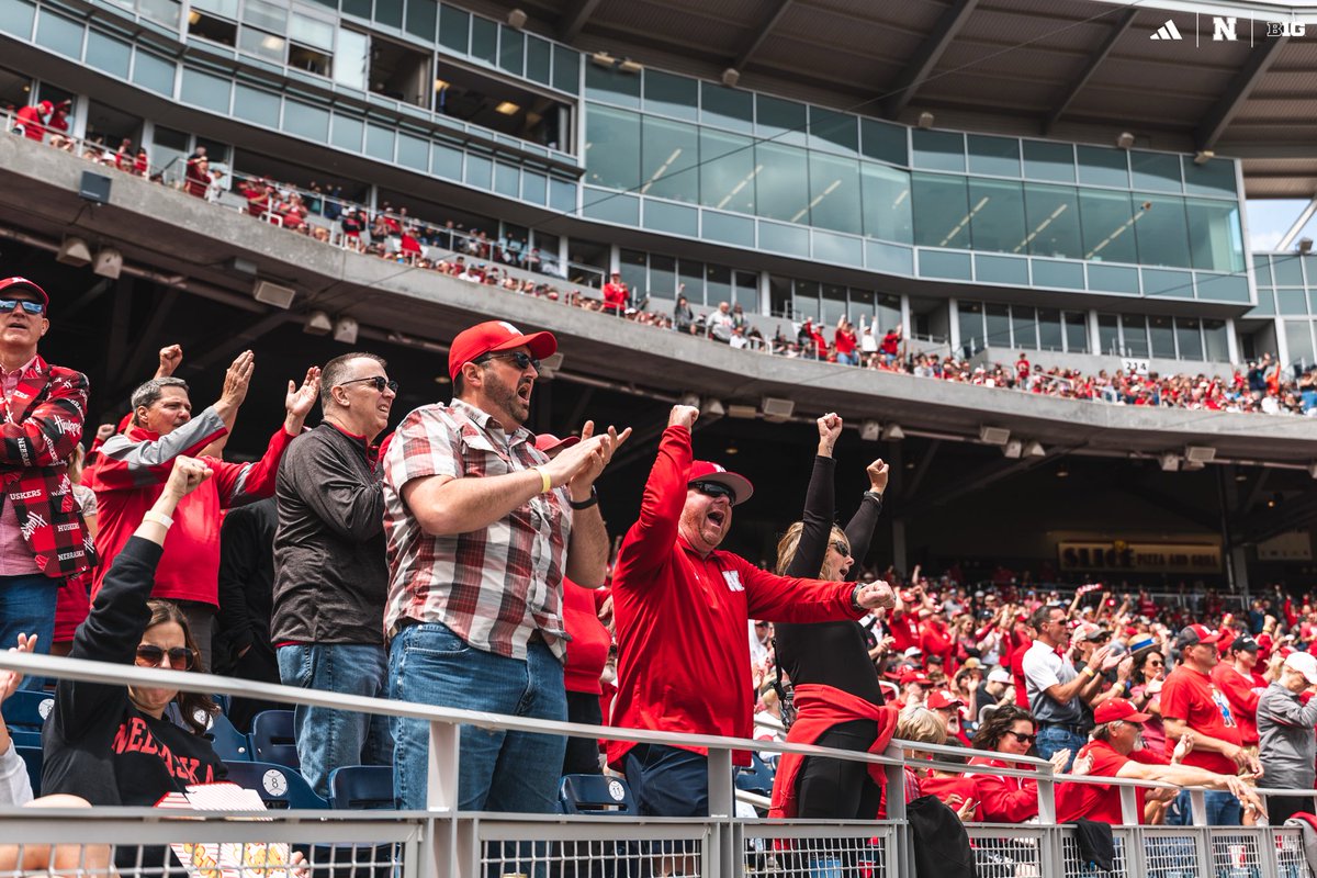 We called,

Husker Nation ANSWERED. ☎️🤩🔴