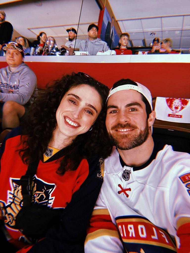 <a href="/FlaPanthers/">Florida Panthers</a> writing you guys to persuade you to bring me and <a href="/LivBreton/">Olivia Breton</a> back to Amerant Bank Arena for game 4, the vibes in CL20 row 2 won’t be the same without us there and we really need the sweep 🧹 tomorrow 🙏🏻