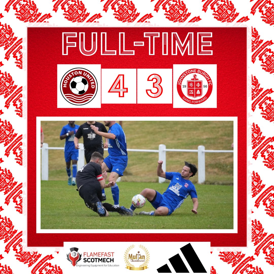 FT result from Fridays semi final as 2 injury time goals from Houston snatched a 4-3 win to take them to the final and end our defence of the Presidents League Cup.

Thanks to everyone who came out in horrendous weather to back the boys, it’s very much appreciated 🇦🇹