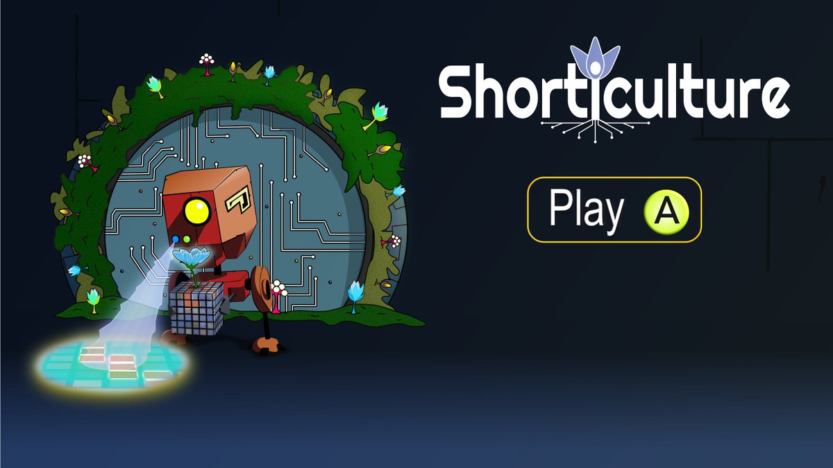 3 day to go until #norwichgamesfestival. I have been intending to add a menu screen for some time. Now it's finally there. #indiedev #indiegame #godotengine #shorticulture