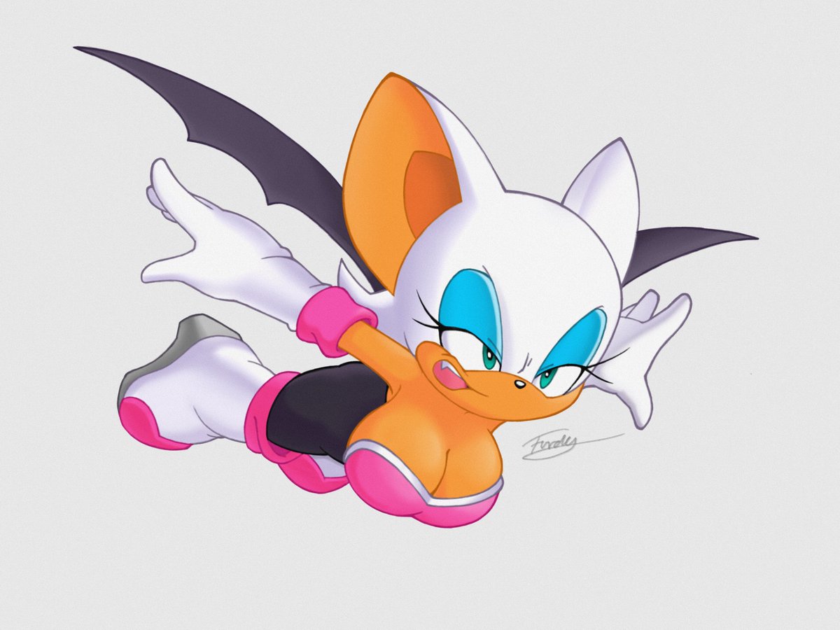 Rouge Render Redraw, tried doing her justice