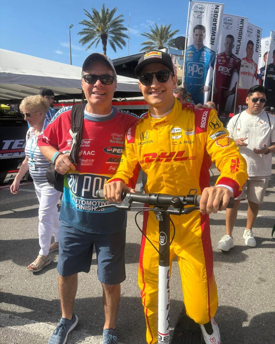 DannyWBennett's tweet image. Congratulations to Alex Palou for winning Indianapolis 500! Met him this past year in St. Pete! Incredible wins in both St. Pete and Indy! #DHL #IndyCar #AlexPalou