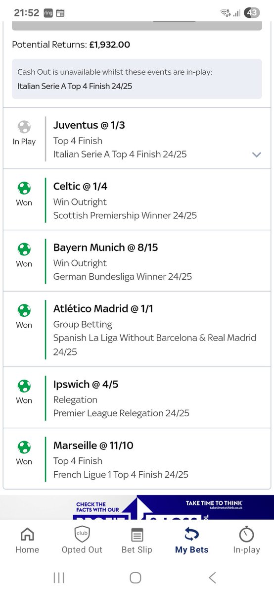 Juve got there in the end to bring home the season acca 🏆