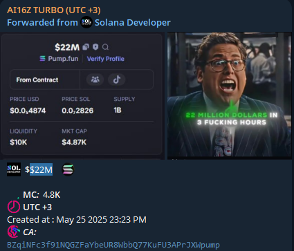 DaseKandy47095's tweet photo. #$22M / $SOL
🔥 UPDATE – MCAP x18🚀

💰 OMG from $4.8K → $241K!

BZqiNFc3f91NQGZFaYbeUR8WbbQ77KuFU3APrJXWpump

🔹 Join us for the next call: https://t.co/4PlKXh6m74

🔹 https://t.co/8wF7KhkT26

#Solana #ETH #BNB #MemeCoin #TurboX #TurboXBot #TurboXTradingBot https://t.co/Nu1qzODFio