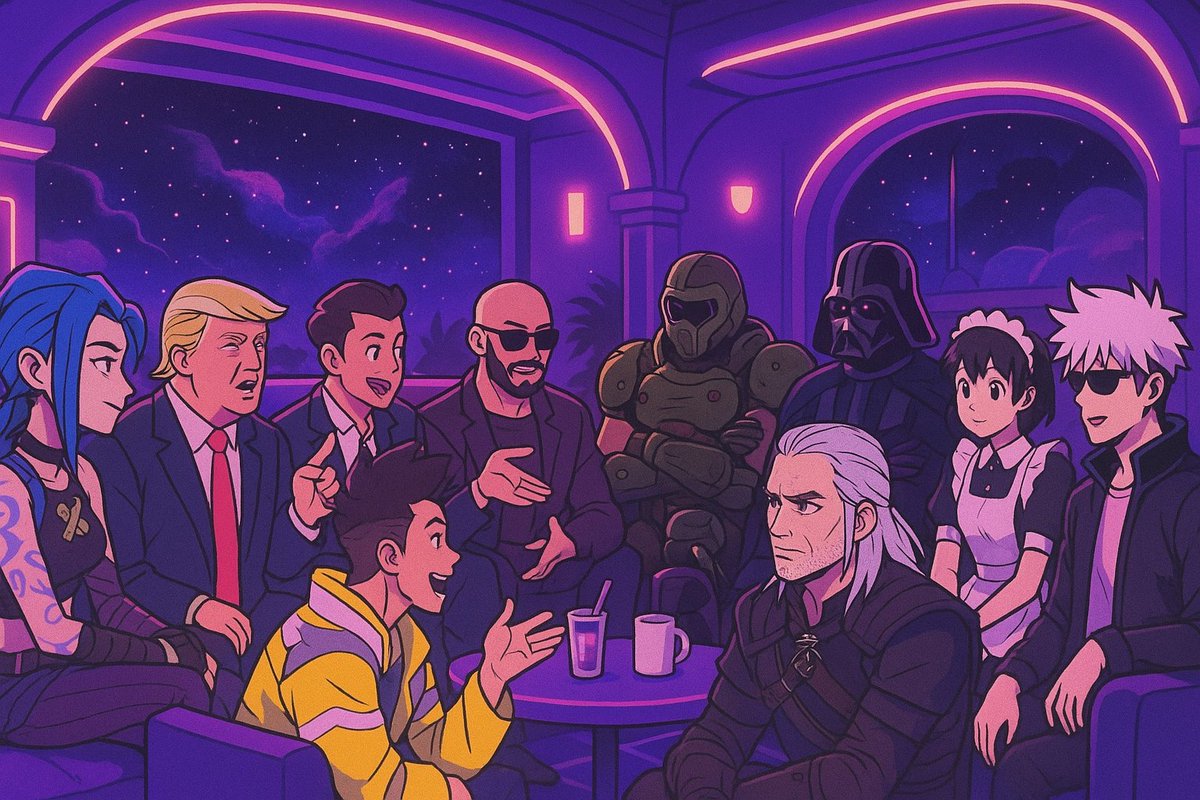 Nebula_AI_Chat's tweet photo. come and join https://t.co/ryy30sbh96 for easy evening chat!!! #DOOM #SoloLevelingArise #Trump #ElonMusk #CyberpunkEdgerunners #cyberpunk #maidoutfit #Jinx #arcane #Witcher3 #AI #aichat #roleplay https://t.co/RE0MfFb4fw