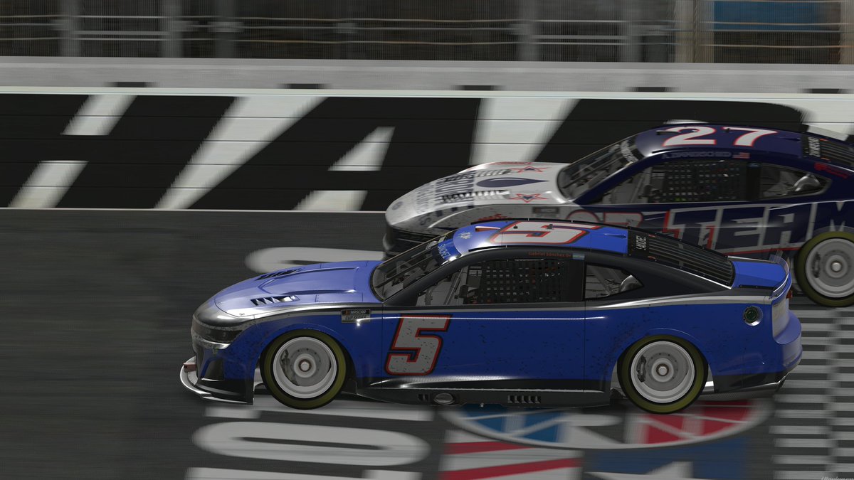 #CocaCola600 <a href="/ENASCARGG/">NASCAR Gaming and Esports</a> <a href="/iRacing/">iRacing</a> Series - Open
Después de fracasar en #Indy500 la confianza estaba herida. Sin setup busqué sobrevivir estas 400 vueltas, más de 4 hs. Finalmente, con daños, un último lucky dog me deja con el total. 20 vueltas a fondo hasta el 4° puesto #simracing
