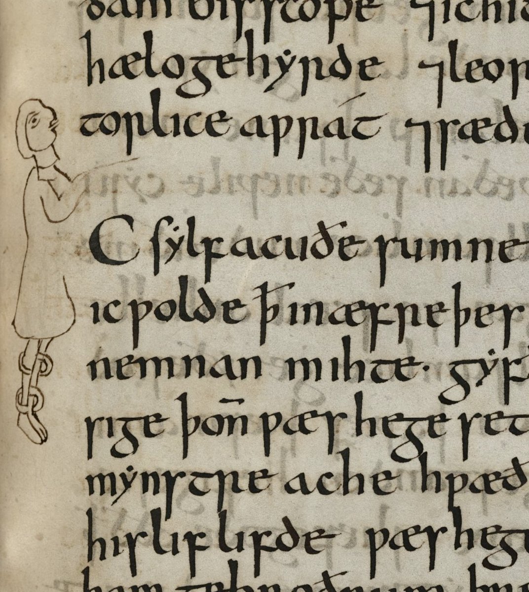 Ennius (@red_loeb) on Twitter photo Life in the margin
Cambridge, Corpus Christi College, MS 041: Old English Bede; early 11th century; South of England; p433
<a href="/ParkerLibCCCC/">The Parker Library</a> <a href="/CorpusCambridge/">Corpus Christi</a> Life in the margin
Cambridge, Corpus Christi College, MS 041: Old English Bede; early 11th century; South of England; p433
<a href="/ParkerLibCCCC/">The Parker Library</a> <a href="/CorpusCambridge/">Corpus Christi</a>