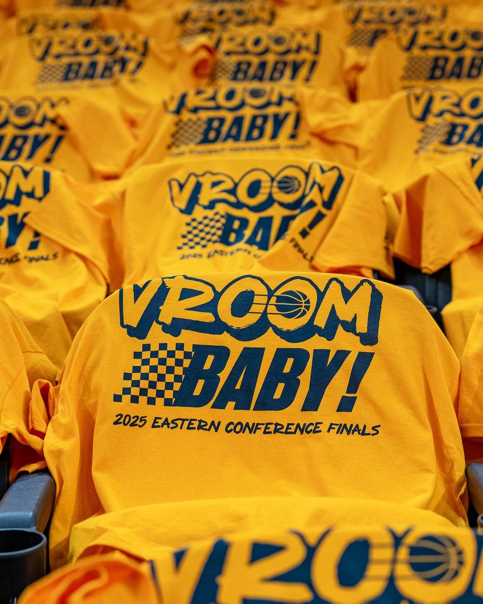 Pacers's tweet photo. vroom baby ❤️‍🔥

who's ready for a Gold Out? https://t.co/CfOkMK2rwO