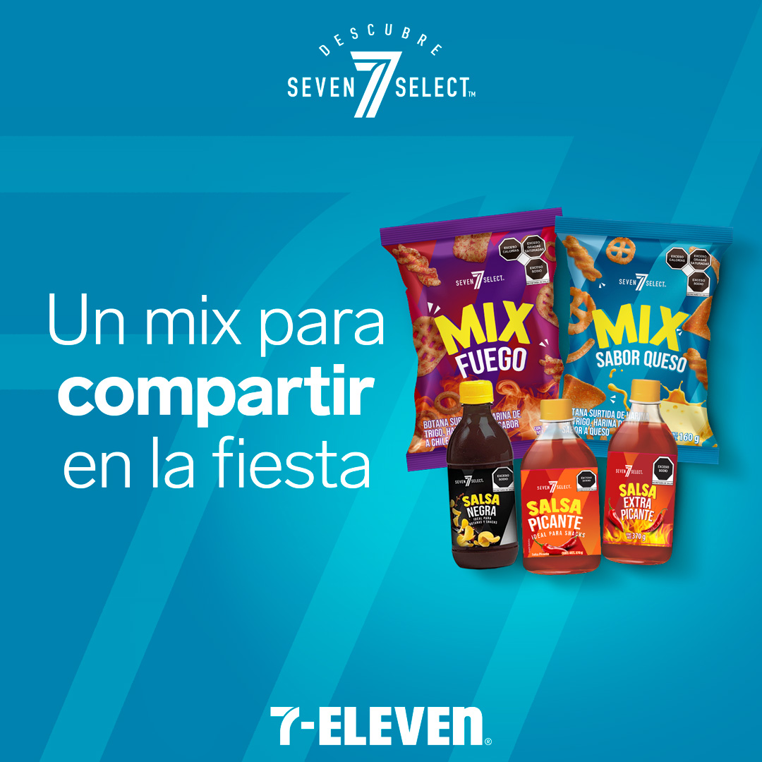 7ElevenMexico's tweet image. ¡Qué se arme el Mix botanero para ver la Final del futbol nacional! 🎉 ⚽️ #7Select