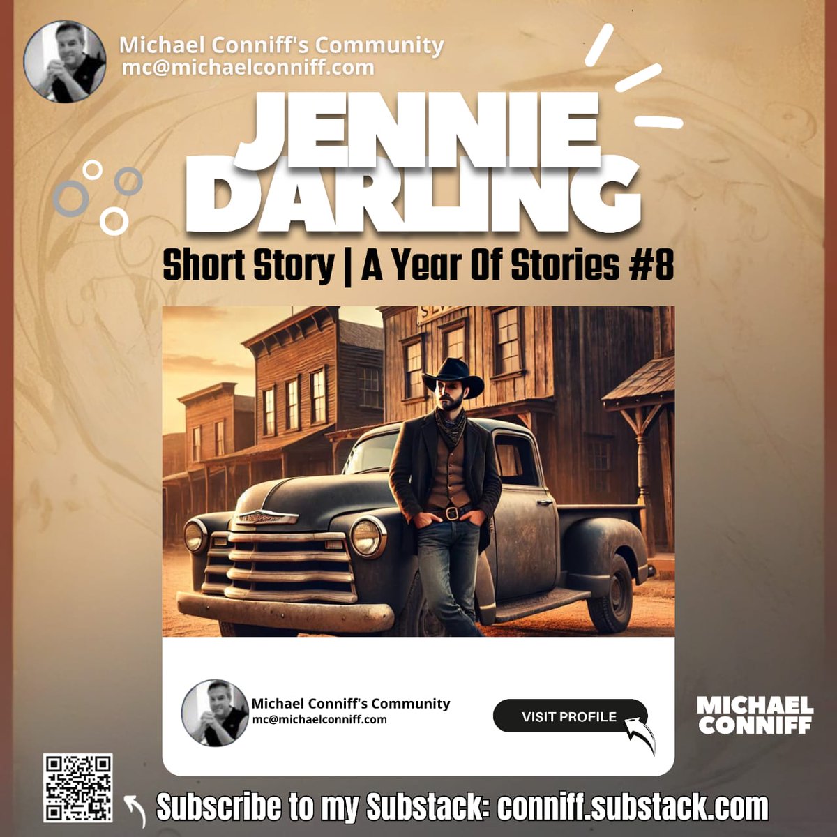 Michaelconniff's tweet image. When Nostalgia Becomes a Trap
🕰️ Can nostalgia become more than just a memory?
📖 By Michael Conniff
📩 Read more: conniff.substack.com/p/jennie-darli…
#MichaelConniff #LostDreams #CowboyLife #AmericanStories #IdentityCrisis