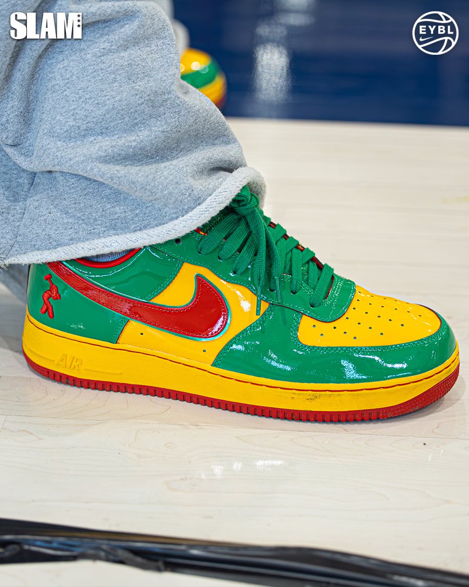 SLAMKicks's tweet image. It’s a cold Sunday with Bol and Lil Yachty’s AF1 collab. 

📷: @HoopStateMax
