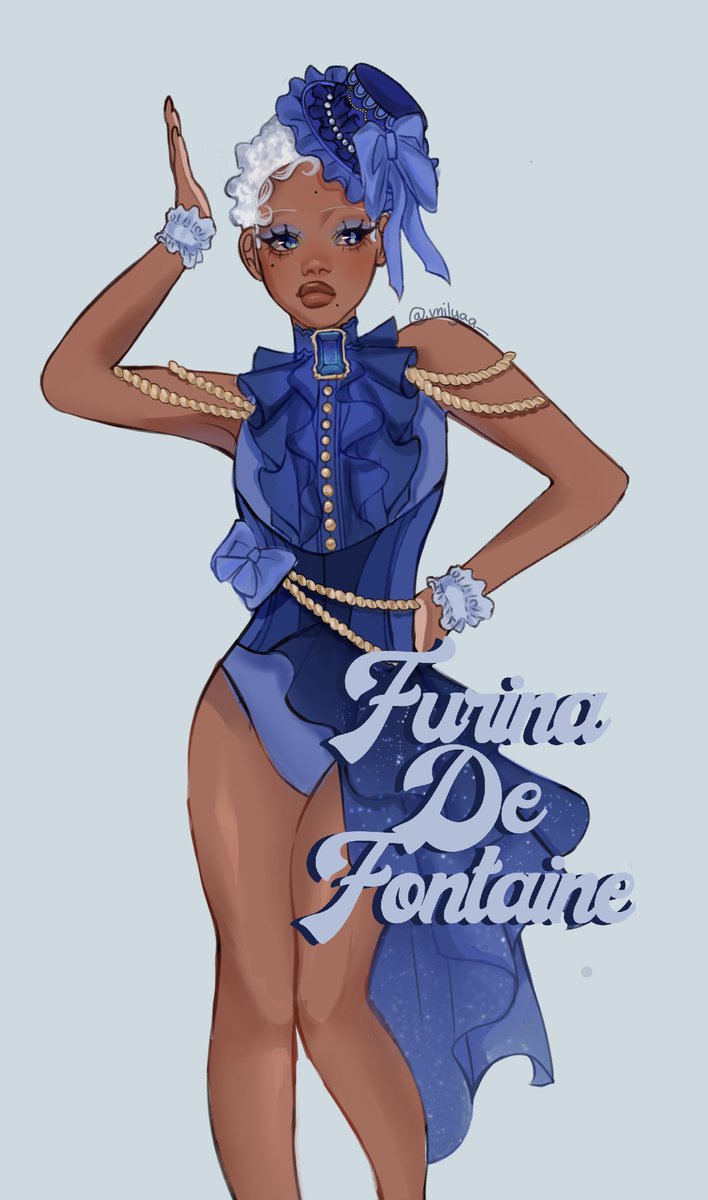 my shading will get better one day hopefully
#genshin #furina