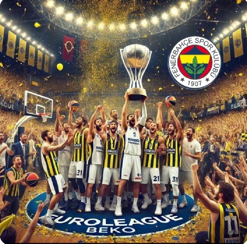 Tebrikler Fenerbahçe
Avrupanın en büyüğü
Şampiyon Fenerbahçe
#finalfour2025 #FenerbahceBeko