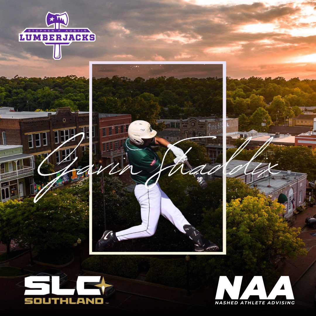 gavin shaddix (@gavinshaddix) on Twitter photo Blessed to be able to continue my athletic and academic career at Stephen F. Austin State University
#committed
#axeemjacks
<a href="/j_nashed/">Josh Nashed</a>
<a href="/OhloneBaseball/">Mike Curran / Ohlone Coll Baseball</a> Blessed to be able to continue my athletic and academic career at Stephen F. Austin State University
#committed
#axeemjacks
<a href="/j_nashed/">Josh Nashed</a>
<a href="/OhloneBaseball/">Mike Curran / Ohlone Coll Baseball</a>