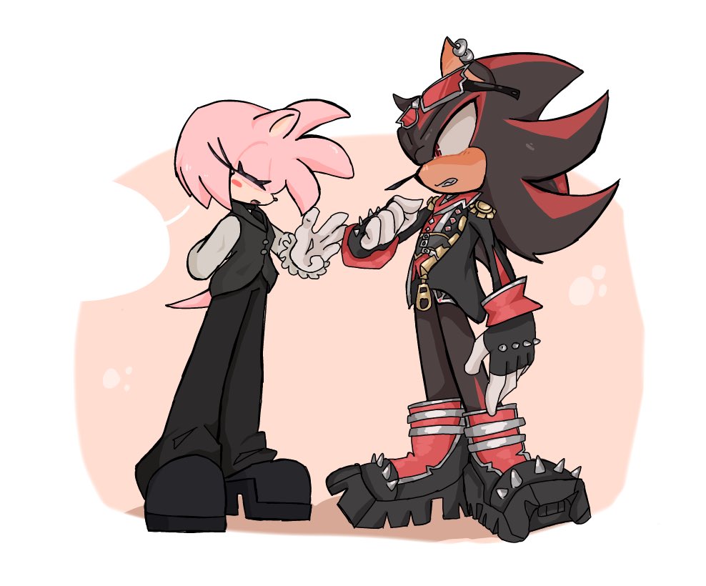PikoRos3's tweet image. Shadamy (bodyguard x idol) #shadamy #sth I escaped art block! :D (For now…)
