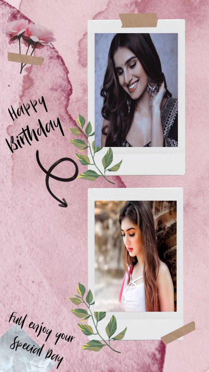 Happy Birthday to a wonderful person and freind, Wishing you a future full of success and prosperity..
I hope many years of blessings follow you, wherever you go and only good things to come your way..🎂♥️
<a href="/amo_o26/">ᴀϻo 🌸</a> 
HAPPY BIRTHDAY AMO