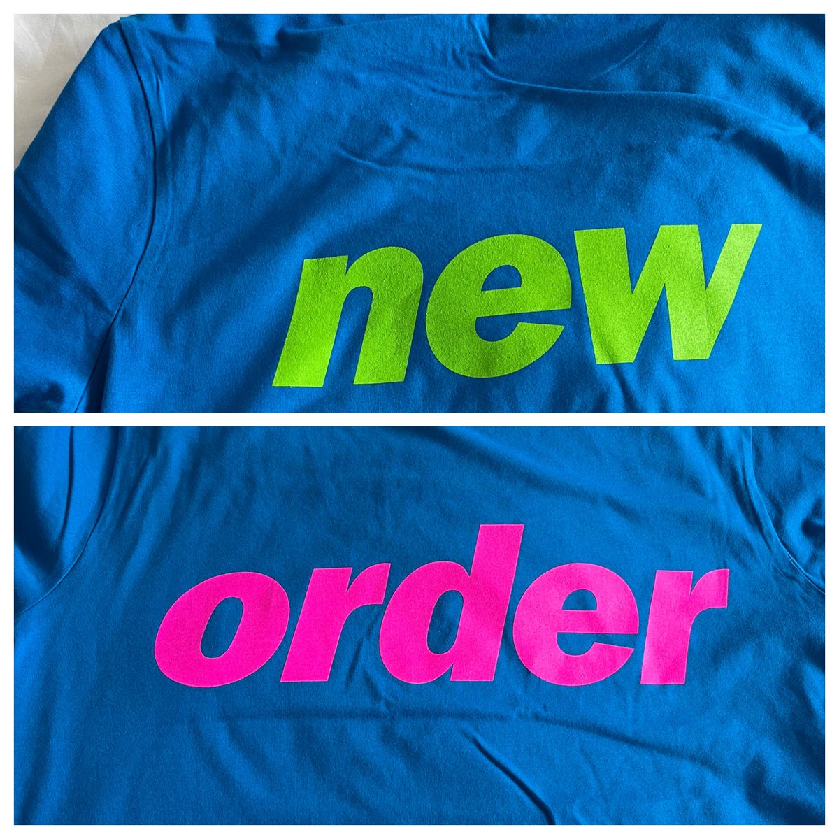 New Order in “title in lyrics” shock #forgotten80s 

Here’s the Other Two from earlier today &amp; my new t shirt