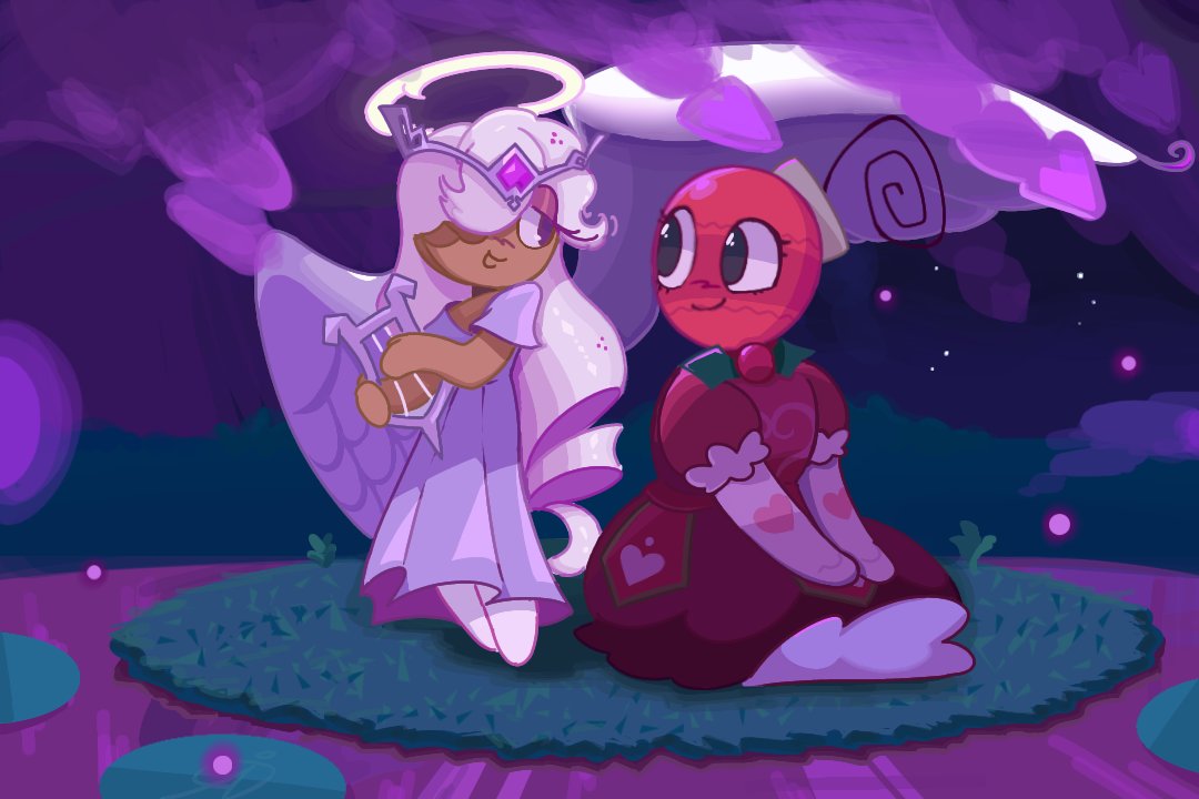 FriskerRisker's tweet image. What if Hollyberry &amp;amp; Eternal sugar + Bobette &amp;amp; Ginger... #dandysworld #dandysworldfanart