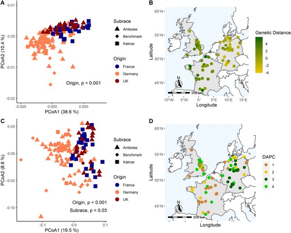 Differentiation of European yellow #rust subraces within the ‘Warrior(-)’ genetic group
doi.org/10.1371/journa…