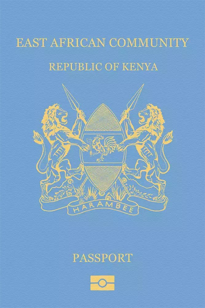 Folks: In East Africa they issue a passport with which you can be deported to East Africa ( Kenya, Uganda, Tanzania). What a joke