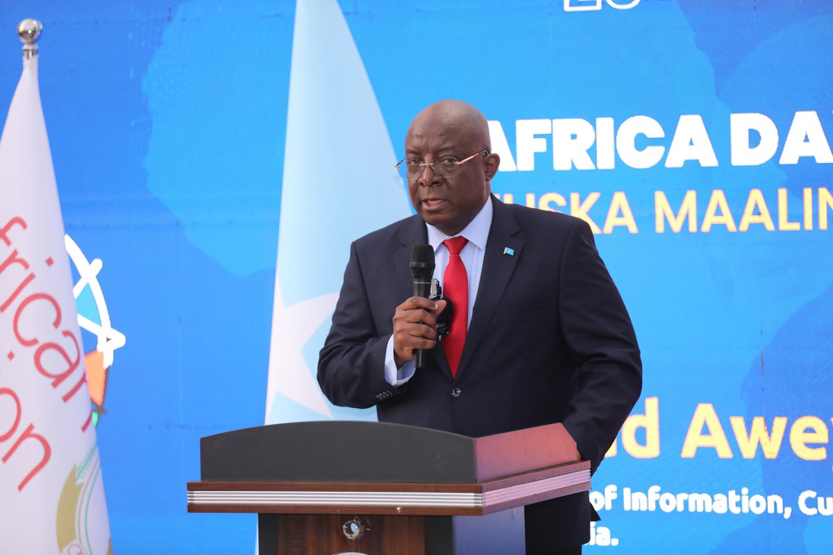 DaudAweis's tweet image. I had the honor of participating in the Africa Day celebrations hosted at the Ministry of Foreign Affairs and International Cooperation.
During my speech, I highlighted that Africa Day serves as a reminder of the fundamental principles that have shaped our continent—namely…
