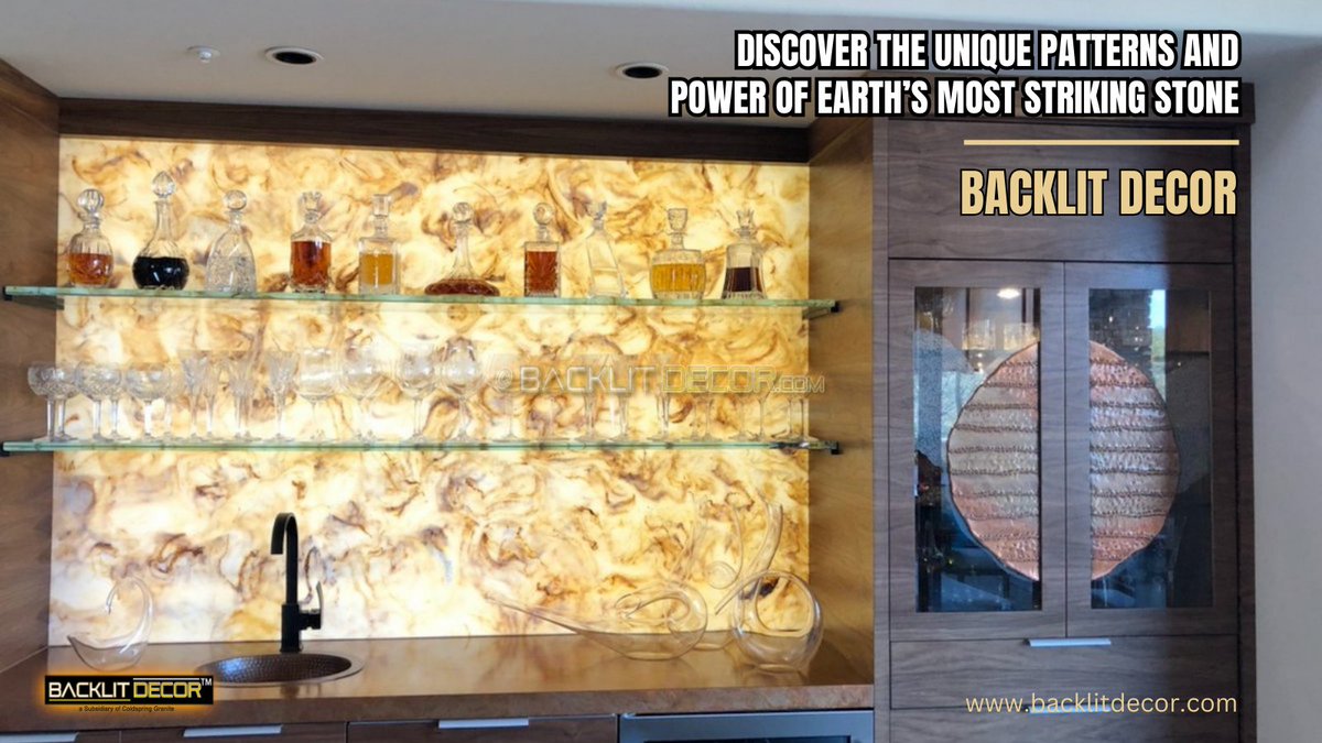 BacklitDecor's tweet image. Transform your walls into a masterpiece✨.
Allow nature's art to shine through with magnificent backlit stone—where elegance meets illumination.
Every swirl tells a story, every glow inspires admiration.
backlitdecor.com

#BacklitStone #LuxuryDecor #StoneWall #NaturalStone