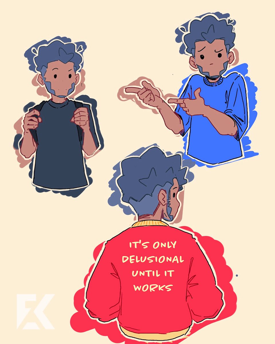 ekasoa's tweet photo. All the greats were know to be crazy until they succeeded #characterdesign #ekasoa https://t.co/KNucKfXiU0