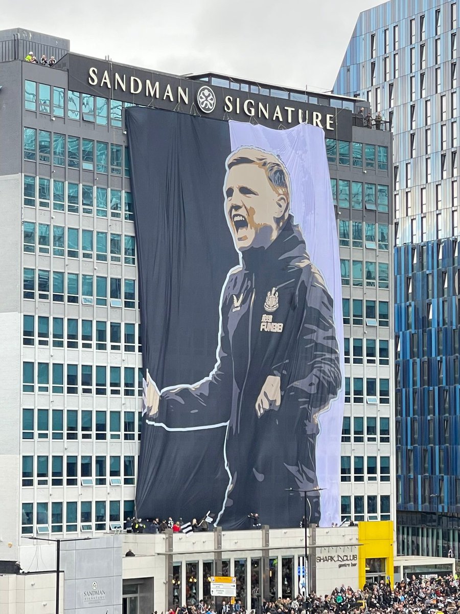 We don’t have to say this as it’s obvious but we will…

This man is an absolute legend. To deliver our second Champions League campaign, on top of our first domestic trophy in 70 years, is way beyond our wildest dreams of where we thought we might be just four years ago. 

Eddie