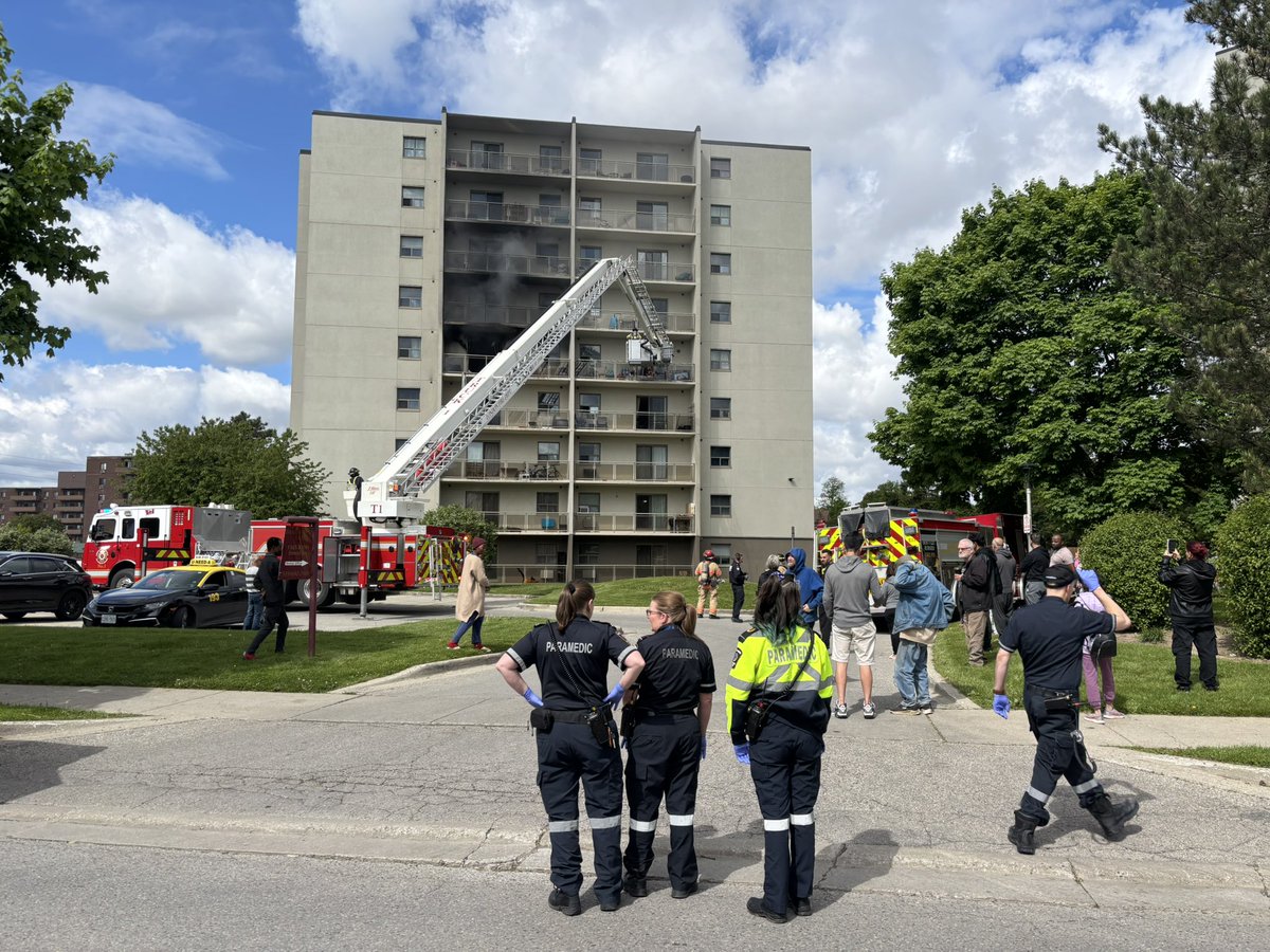 London Fire Department tweet media