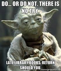Do not resist the force. All library books must be returned. 📚 <a href="/GaleRanchMS/">Gale Ranch Middle</a>