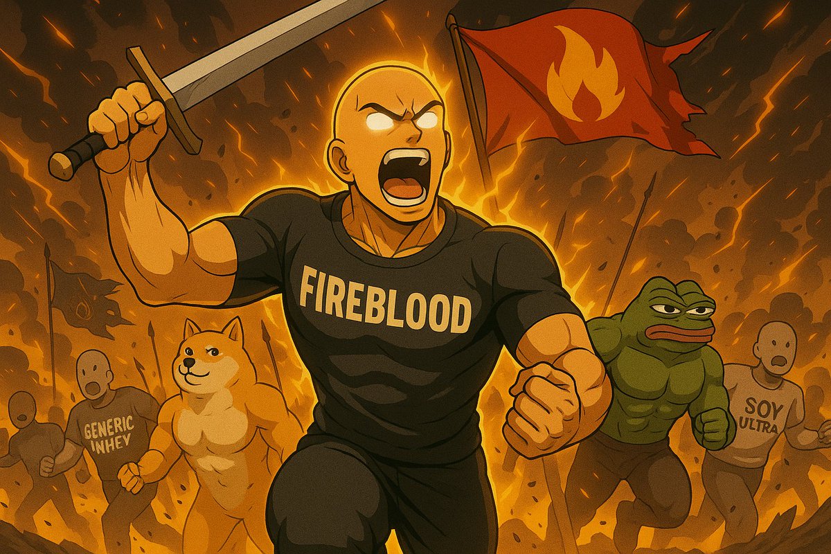 Fireblood | All In One Supplement & Meme tweet media