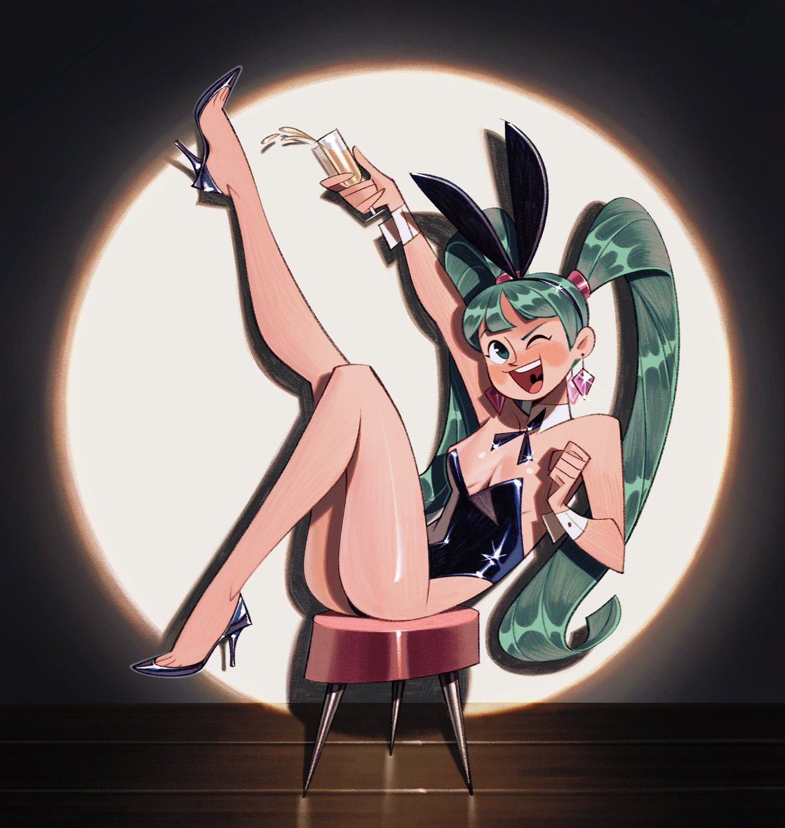 friedbaens's tweet photo. Bun Miku! https://t.co/VfnaBxIq2C