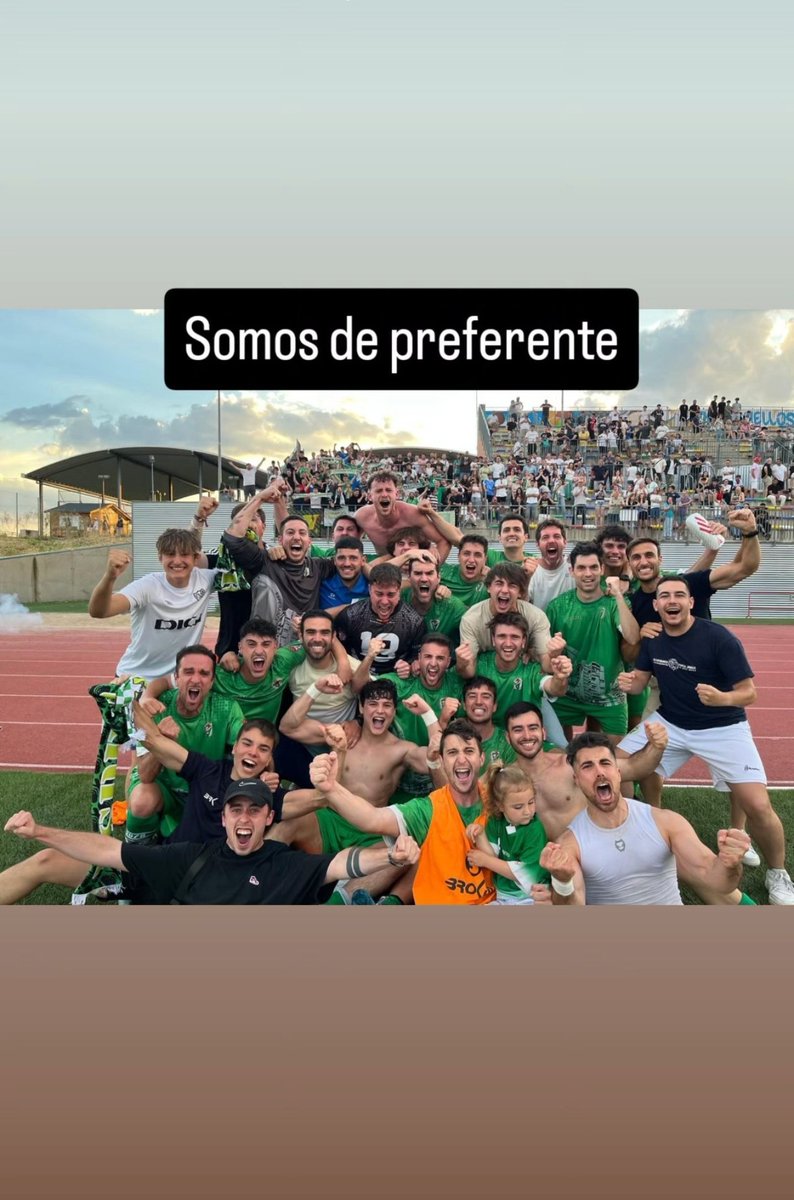 ADEsperanza1978's tweet photo. El Aficionado A asciende a Preferente.
Enhorabuena 💪 https://t.co/IEq4GEPvTQ