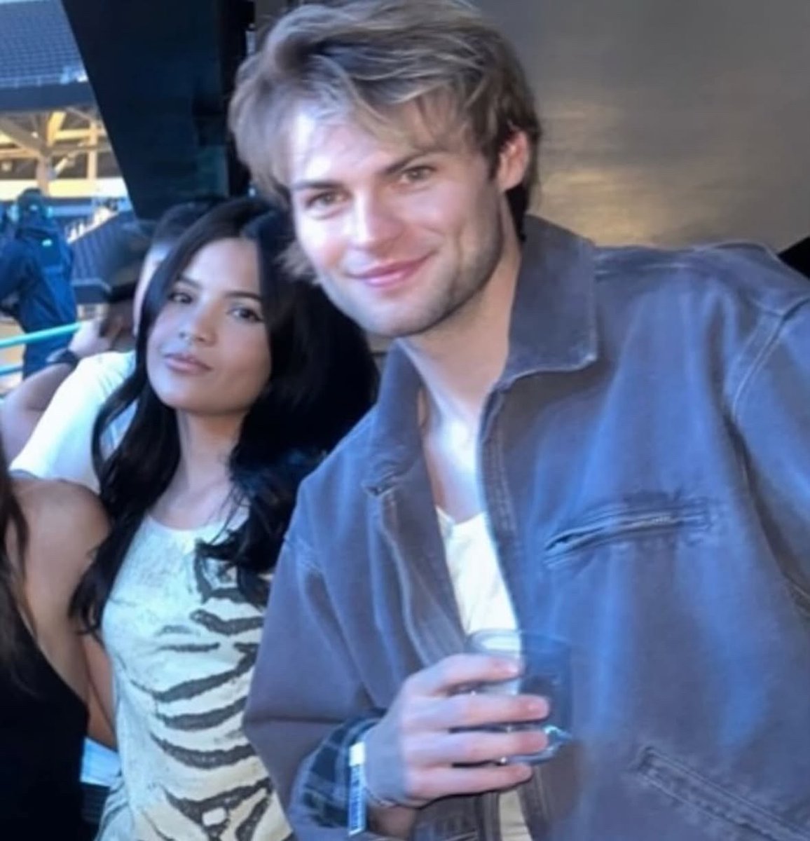 Nikki Rodriguez and Noah LaLonde attended the Grand National Tour at SoFi Stadium, L.A., last night.
