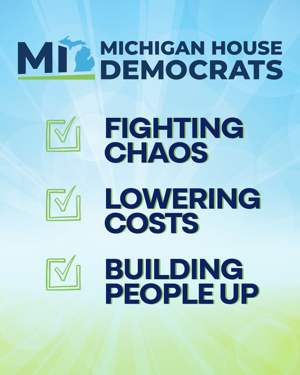 MIHouseDems's tweet photo. 1 in 4 Michiganders could lose health care, and kids could go hungry. All because of Republicans' extreme agenda and failed leadership. Michigan deserves better, which is why Dems will continue #BuildingPeopleUp! https://t.co/Lm7RnMxwPg