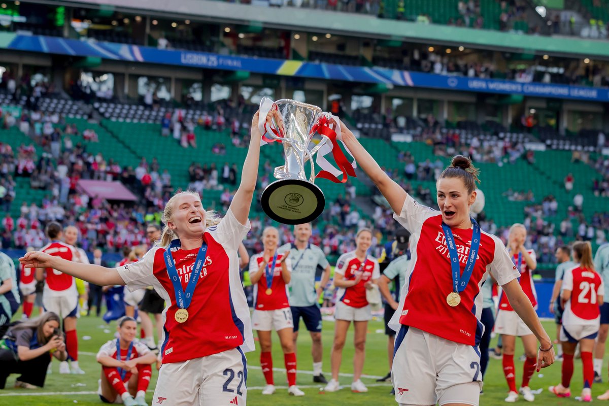 jtbatson's tweet image. Congratulations to the @USMNT and @USWNT players lifting silverware with their clubs this season.
Proud to see the Best of U.S. shine on the world’s biggest stages.
