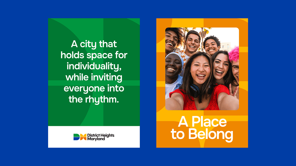 pixanow's tweet photo. 🚀 We designed the new identity for District Heights, MD! Led by our Lead Partner Oluyomi Ojo, Pixanow crafted a people-first brand. No monuments, no government buildings—just real people, real stories, and a brand that says loud and clear: This is Home.

https://t.co/kgBCuGoeUo https://t.co/x4NC88K3PL