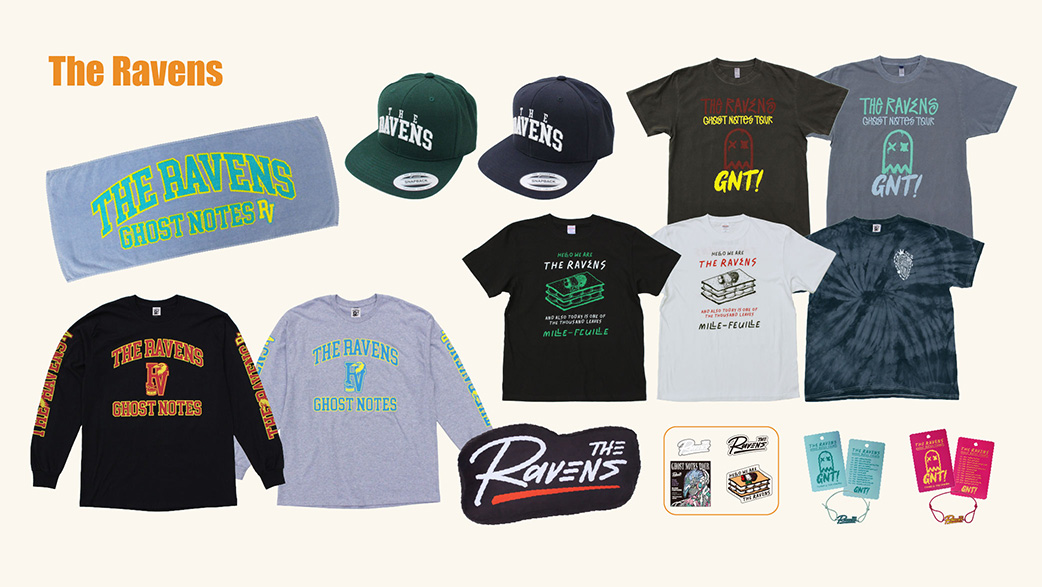 The Ravens
The Ravens GHOST NOTES TOUR および 2025 FES Goodsが入荷いたしました。

本日 5/26（月）18:00より、販売いたします。
innovator-online-store.jp/the_ravens

#TheRavens