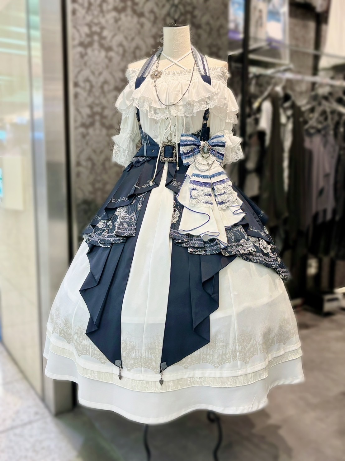 中古】 Rozen Kavalier / サスペンダーロングスカート