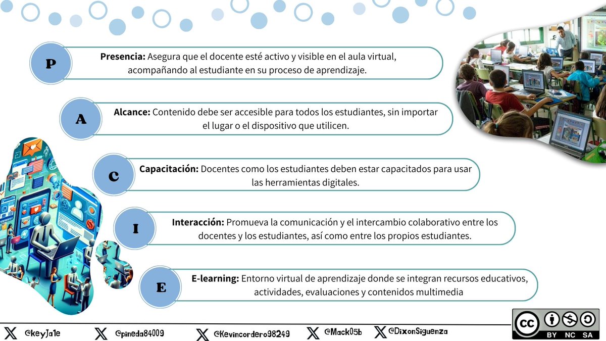 keyJa1e's tweet photo. ¡Aprende diferente! 🚀 Descubre PACIE: la metodología que une pedagogía y tecnología para un aprendizaje virtual, ¡humano y efectivo! ✨ 
#PACIE #EducaciónDigital 💻📚
#PedagogiadelasCienciasExperimentales #DocenteInnovador #MetodologíaPACIE https://t.co/b6gzV79rYE