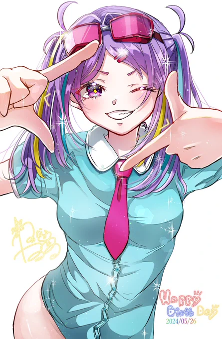 色っちおめでとう 過去絵でごめんね