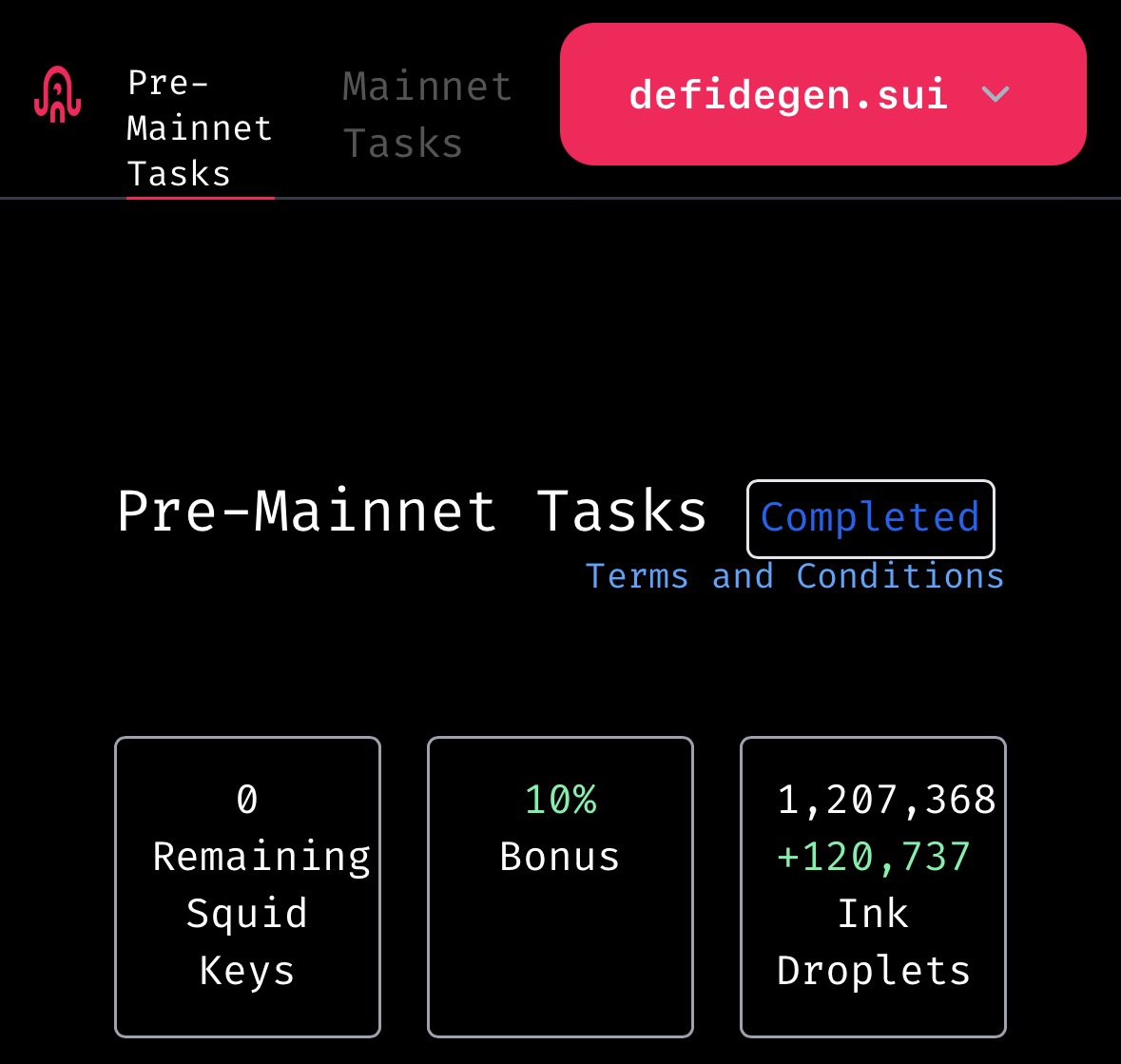 DefiDegen250's tweet photo. Now, we wait.
@ikadotxyz
#MFSquidMarket🦑 https://t.co/xEF6k2v9Fk